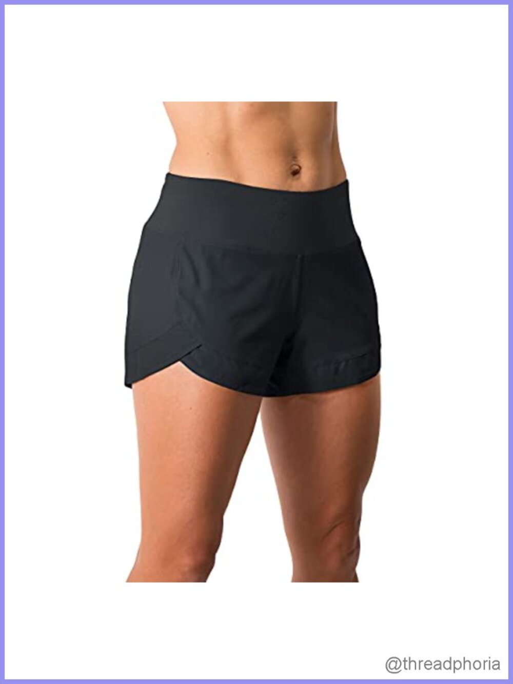 Athletic Running Shorts with Mesh Liner, Zipper Pocket, Lightweight